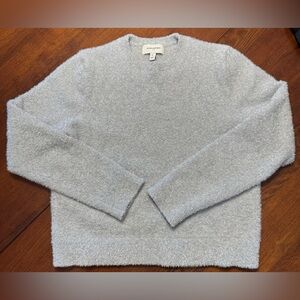 Banana Republic Silver Gray Short Sweater Thick & Sparkly